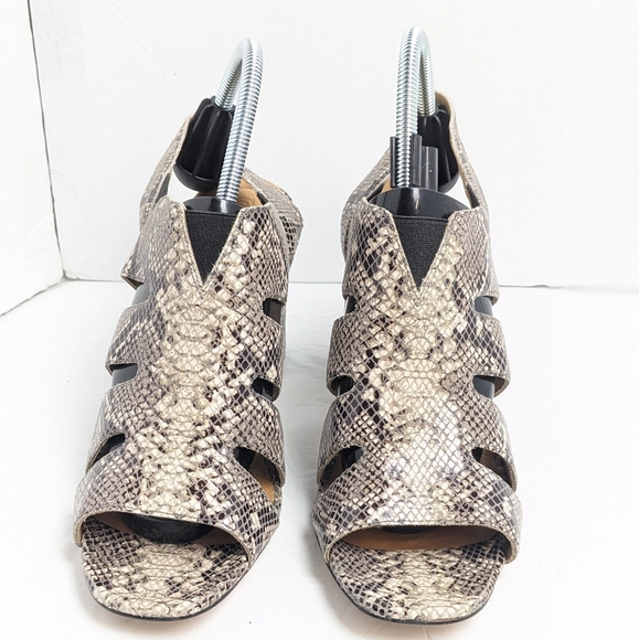 Corso Como leather heeled sandals - Picture 6 of 16